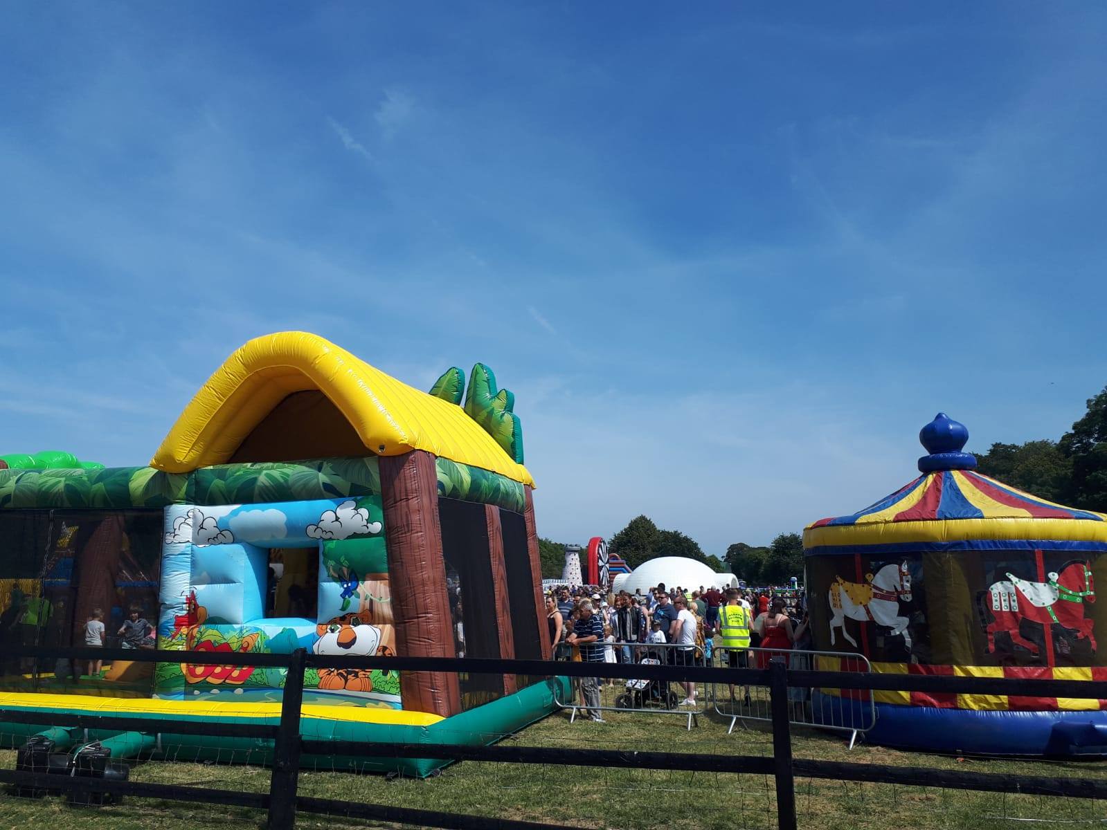 Bouncy Castles, Flavours of Fingal - Lynders Mobile Home Park 2019