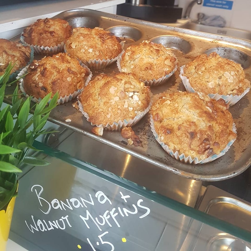 Banana and Walnut Muffins - Toms Things@ Lynders Mobile Home Park