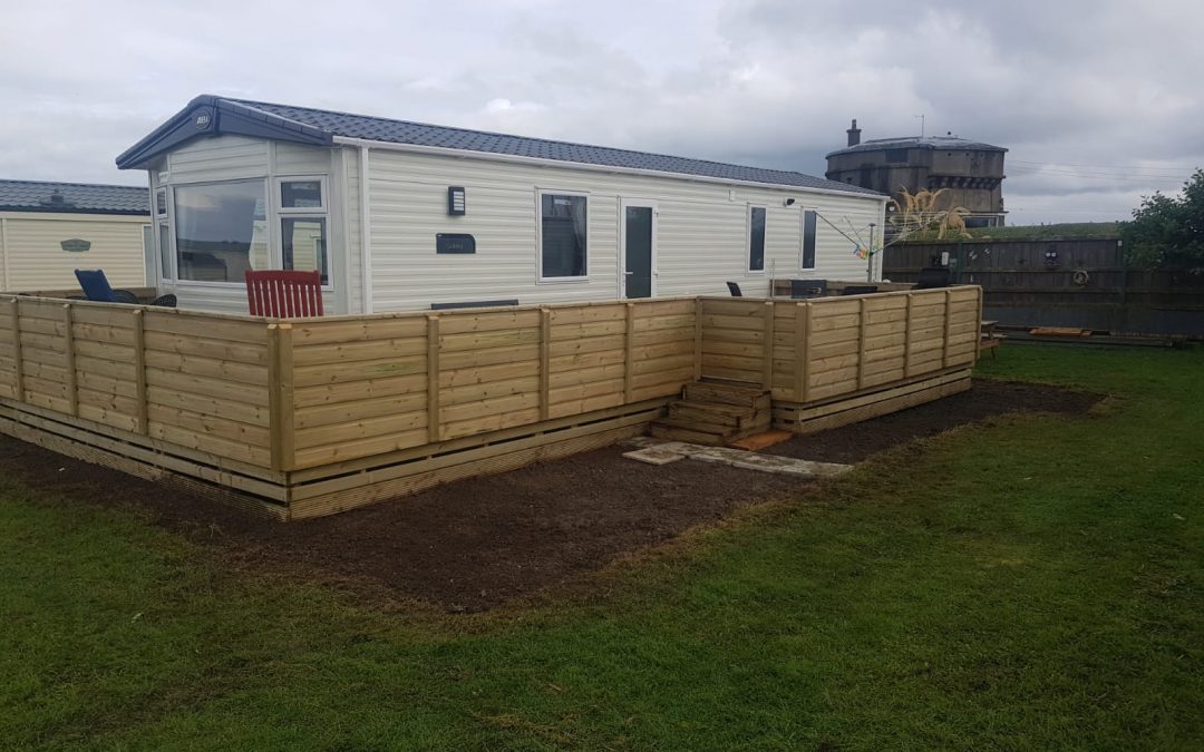 New Mobile Home & Decking @ LMHP